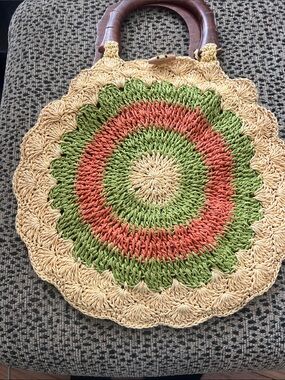 Circular Crochet Bag